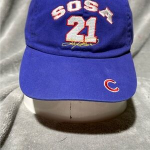 NWT Vintage 90’s Sammy Sosa Chicago Cubs Drew Pearson MLB Adjustable Hat